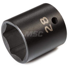 Impact Socket: 1/2″ Drive 6-Point