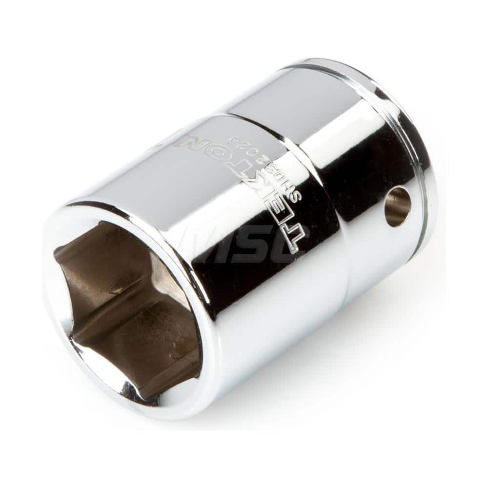 Hand Socket: 3/4″ Drive, 1″ Socket, 6-Point Chrome-Plated & Polished