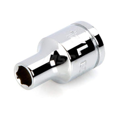 Hand Socket: 3/8″ Drive, 1/4″ Socket, 6-Point Chrome-Plated & Polished