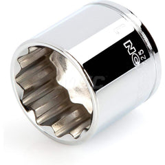 Hand Socket: 3/8″ Drive, 1″ Socket, 12-Point Chrome-Plated & Polished