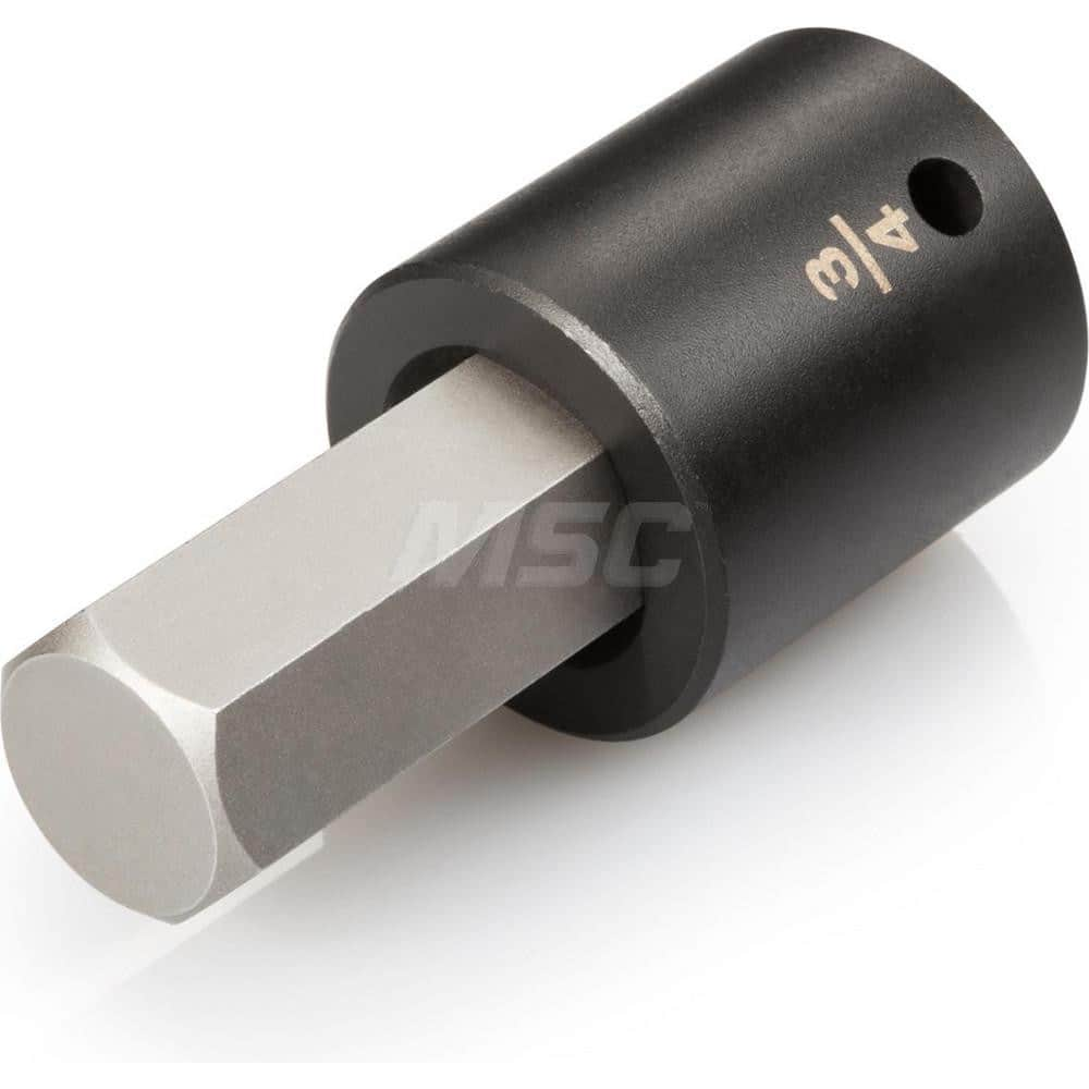 1/2 Inch Drive x 3/4 Inch Hex Impact Bit Socket