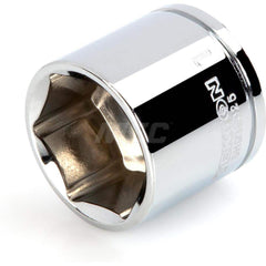 Hand Socket: 3/8″ Drive, 1″ Socket, 6-Point Chrome-Plated & Polished