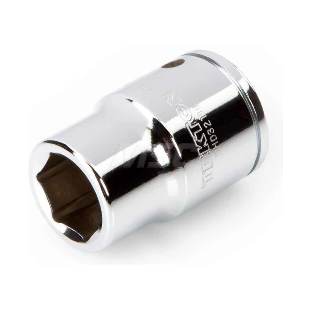 Hand Socket: 3/4″ Drive, 19 mm Socket, 6-Point Chrome-Plated & Polished