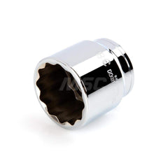 Hand Socket: 1/2″ Drive, 38 mm Socket, 12-Point Chrome-Plated & Polished