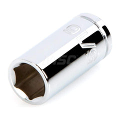 Hand Socket: 1/4″ Drive, 5/16″ Socket, 6-Point Chrome-Plated & Polished