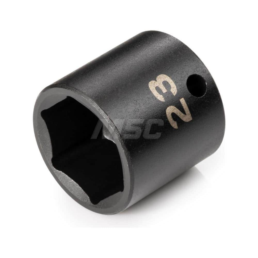 Impact Socket: 3/8″ Drive 6-Point