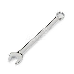 Combination Wrench: Chrome, Chrome-Plated