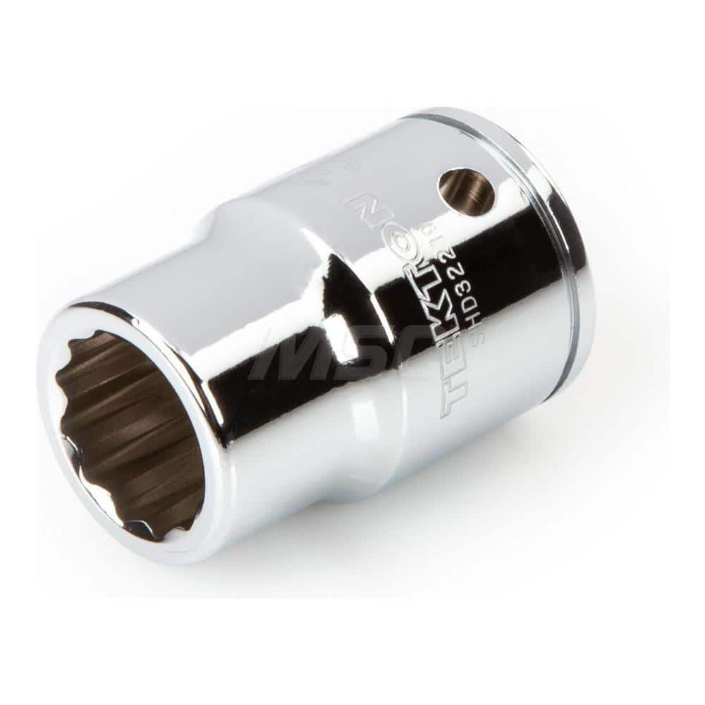 Hand Socket: 3/4″ Drive, 3/4″ Socket, 12-Point Chrome-Plated & Polished