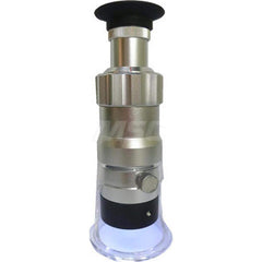 Loupes; Lens Type: Singlet; Minimum Magnification: 60x; Maximum Magnification: 60x; Number of Lenses: 1; Light Source Included: Yes