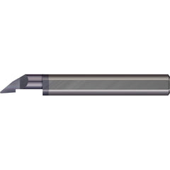 Profiling Tools; Minimum Bore Diameter (Decimal Inch): 0.4300; Maximum Bore Depth (Decimal Inch): 1; Radius: 0.0080; Overall Length (Decimal Inch): 3; Shank Diameter (Inch): 1/2; Projection: Projection; Finish/Coating: AlTiN; Projection (Decimal Inch): 0.