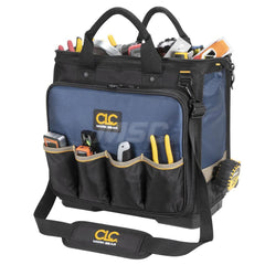 Tool Bag & Tote: 54 Pocket 17″ OAW, Polyester