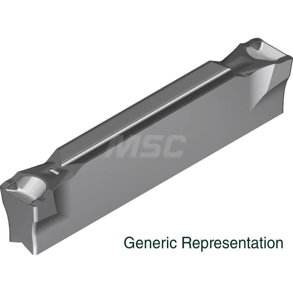 Grooving Insert: GCM6250GL AC8025P, Solid Carbide Absotech Finish, Neutral, 0.906″ Max Depth, Series GND