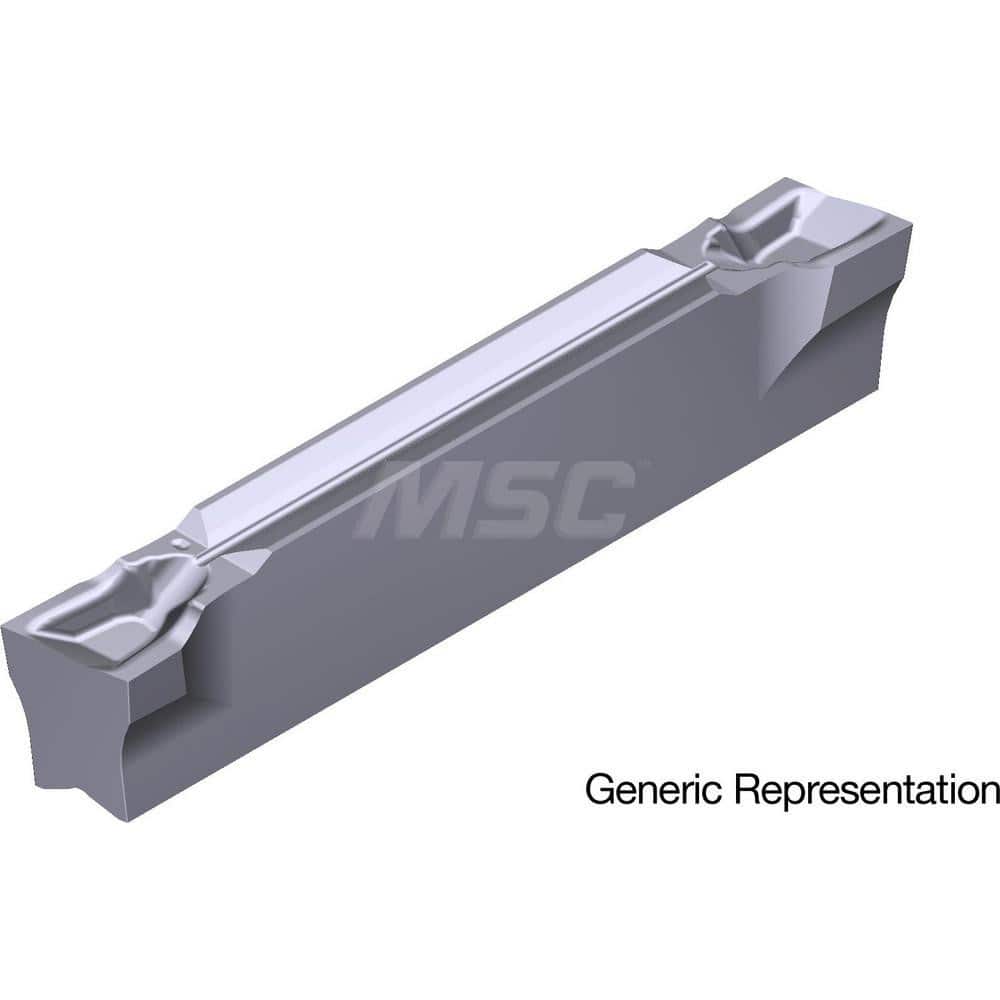 Grooving Insert: GCM20003CF AC5015S, Solid Carbide Absotech Finish, Right Hand, 2 mm Cutting Width, 20 mm Max Depth, Series GND