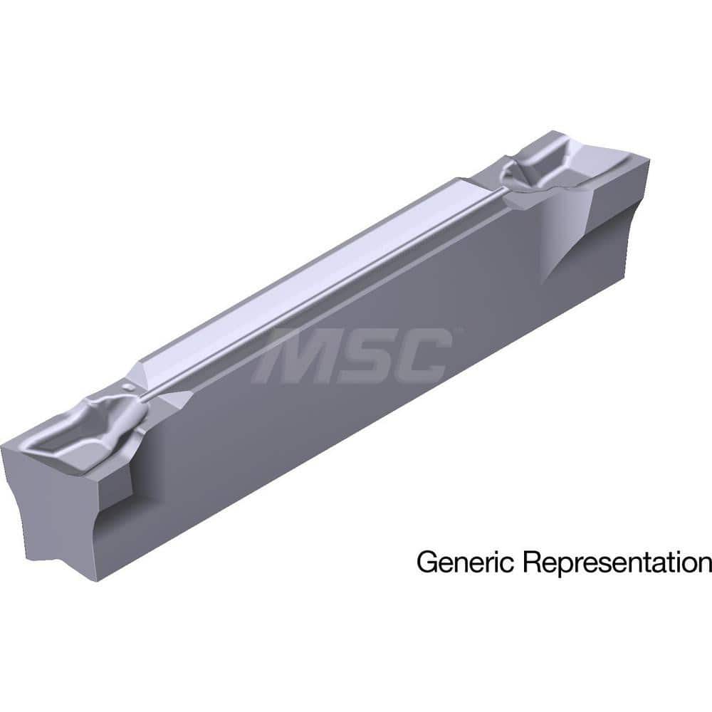 Grooving Insert: GCM20003CF AC5025S, Solid Carbide Absotech Finish, Right Hand, 2 mm Cutting Width, 20 mm Max Depth, Series GND