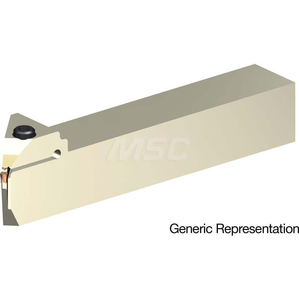 Indexable Cutoff Toolholder: 3 mm Max Depth of Cut, Right Hand 25 mm Shank Height, 25 mm Shank Width, Uses GCMN Inserts, Series GND