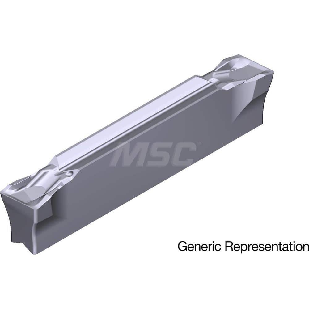 Grooving Insert: GCM2002CG AC5025S, Solid Carbide Absotech Finish, Right Hand, 2 mm Cutting Width, 20 mm Max Depth, Series GND