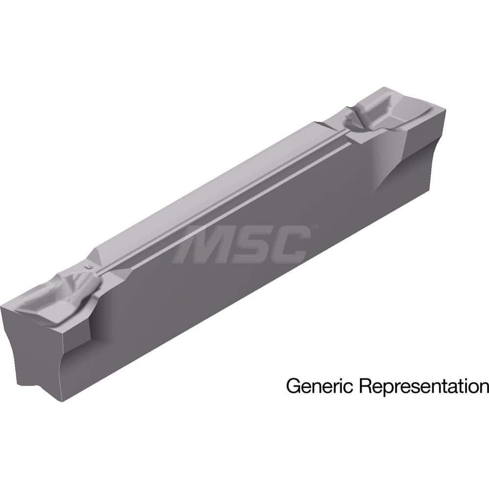 Grooving Insert: GCM20003CF AC1030U, Solid Carbide Absotech Finish, Right Hand, 2 mm Cutting Width, 20 mm Max Depth, Series GND