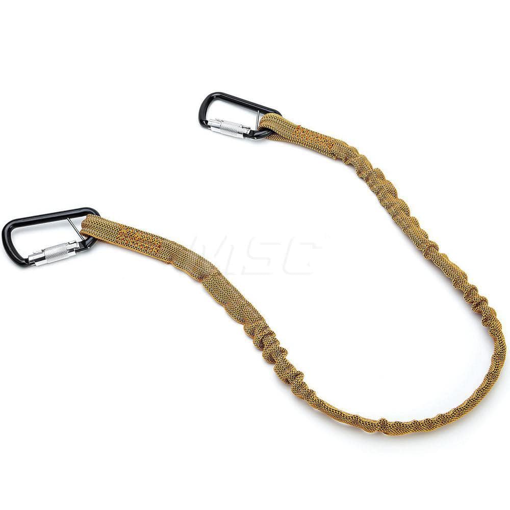 Tool Holding Accessories; Type: Dual Carabiner; Connection Type: Carabiner; Extended Length (Inch): 42.0000; Color: Molten Orange; Minimum Order Quantity: Aluminum; Material: Aluminum