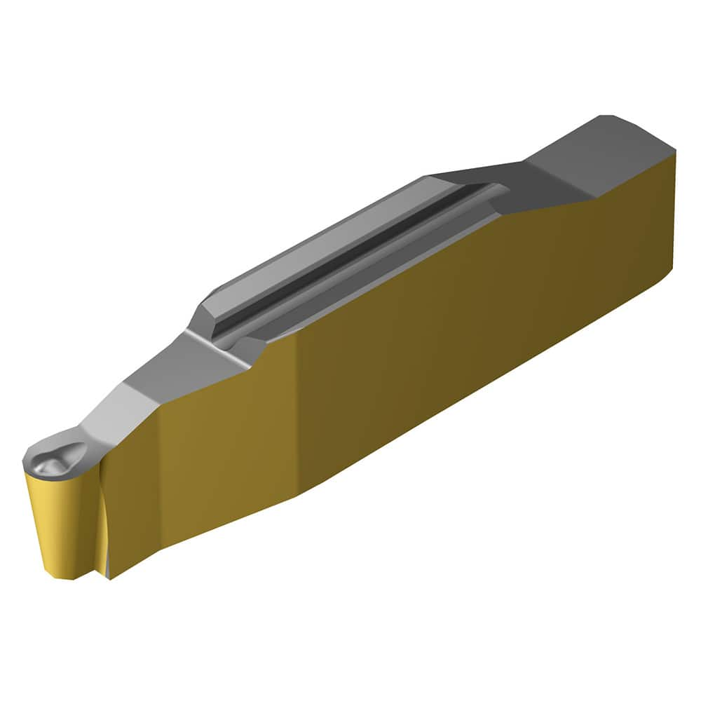 Profiling Insert: N123H1N 1.5 S205, Solid Carbide 0.0394″ Corner Radius, Series CoroCut 1-2