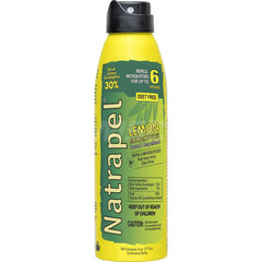 Personal Insect Repellents; Form: Liquid; Targeted Pest: Mosquitoes; Active Ingredient: Lemon Eucalyptus Oil; Container Size: 6 oz; Container Type: Can; Protection Time: 6; Concentration: 30; Standards: EPA Registered; Container Size: 6 oz; Active Ingredi