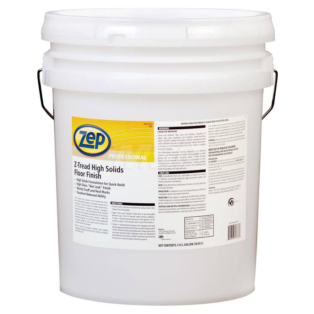 Finisher: 5 gal Pail, Use on Vinyl & Floors Hard Floor Care