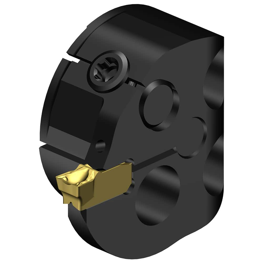 Modular Grooving Head: Left Hand, Cutting Head, System Size 25 0.1969″ Max Depth of Cut, Through Coolant, Series CoroCut QI