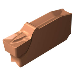 Grooving Insert: QI-NEGF 1145, Solid Carbide Neutral, 0.0941″ Cutting Width, Series CoroCut QI