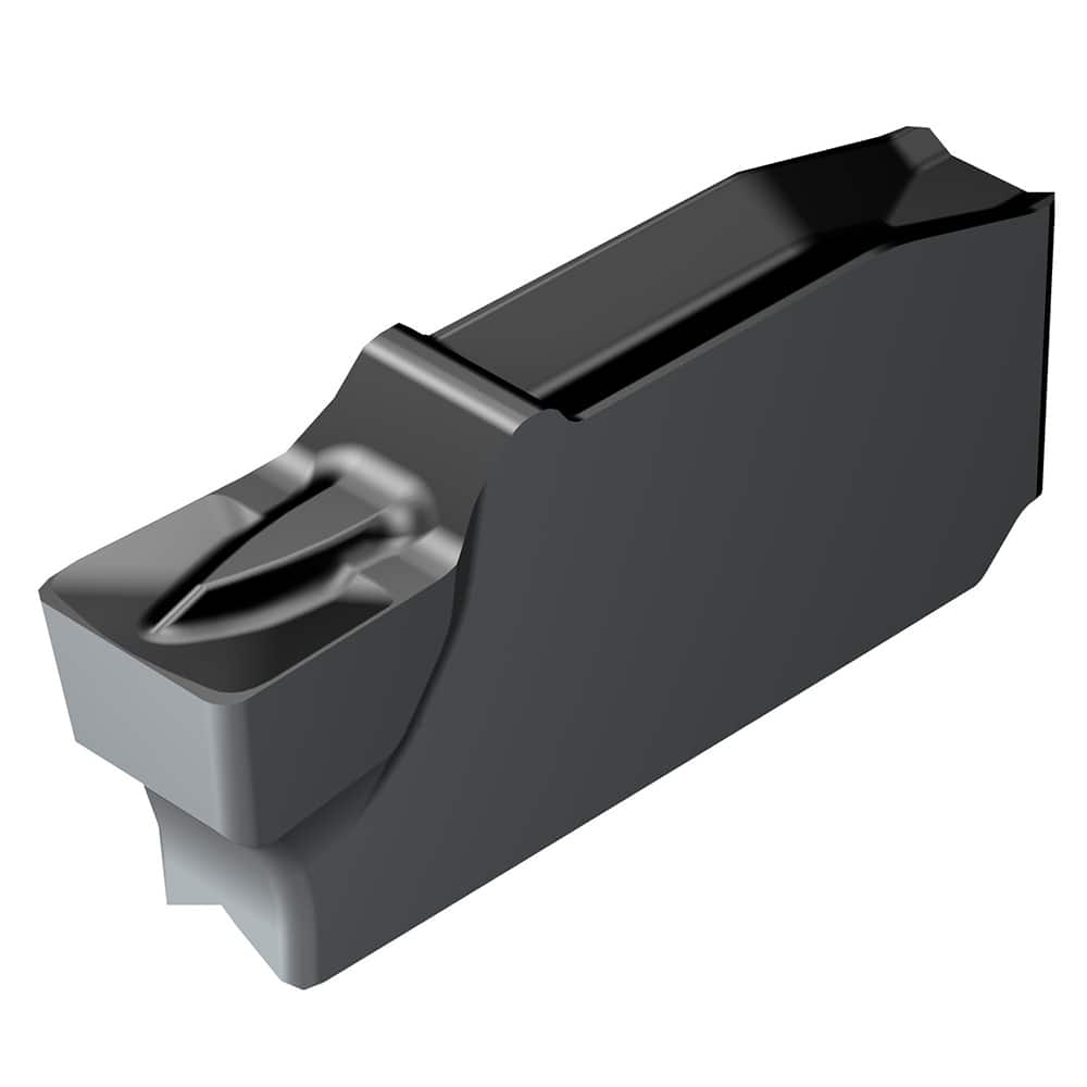 Grooving Insert: QI-NEGF 1105, Solid Carbide Neutral, 0.0787″ Cutting Width, Series CoroCut QI