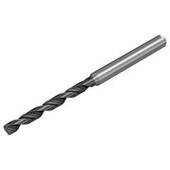 Micro Drill Bit: 0.0709″ Dia, 140 °, Solid Carbide TiALN Lite Finish, 2.0079″ OAL, RH Cut, Spiral Flute, Straight-Cylindrical Shank, Series CoroDrill 862