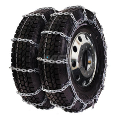 Tire Chains; For Use With: 215/85R16; 7.5R15; 235/60R17; 235/55R19; 7R15; 235/75R15; 245/75R15; 235/75R16; 215/80R16; 225/80R16; 235/80R16; 225/75R16; 245/60R17; 235/70R17; 215/70R17; 225/75R17; 215/75R18; 215/70R17.5; 7R16; 8.75R16.5; Axle Type: Dual Axl