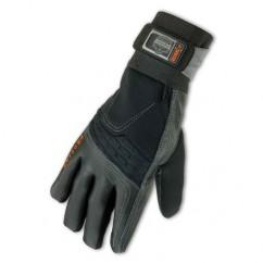 9012 S BLK GLOVES W/ WRIST SUPPORT - Benchmark Tooling