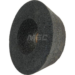 Tool & Cutting Grinding Wheel: 6″ Dia, 1-1/2″ Width, 16 Grit, Q Hardness, Type 11 Zirconia Alumina, Medium, 6,000 Max RPM