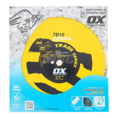 Wet & Dry Cut Saw Blade: 16″ Dia, 1″ Arbor Hole Use on Abrasive, Standard Arbor