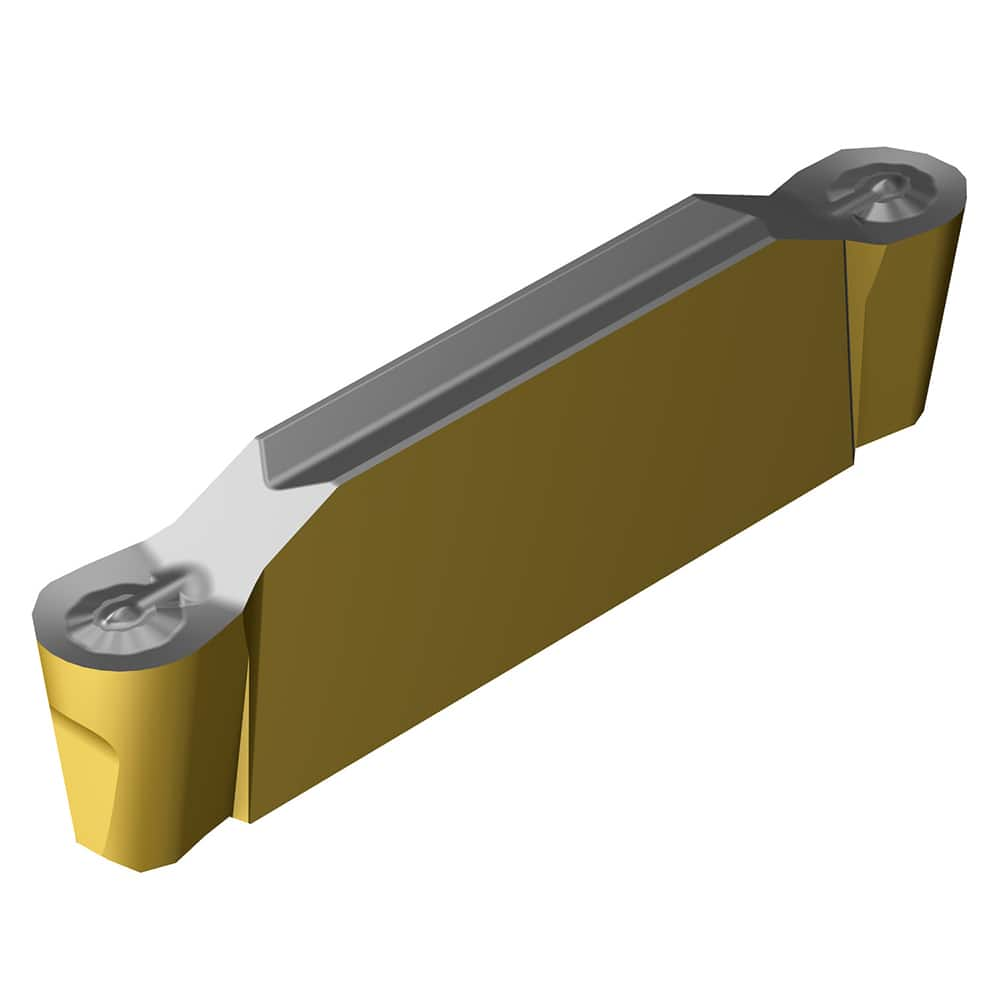 Profiling Insert: N123E2 S205, Solid Carbide 0.047″ Corner Radius, Series CoroCut 1-2