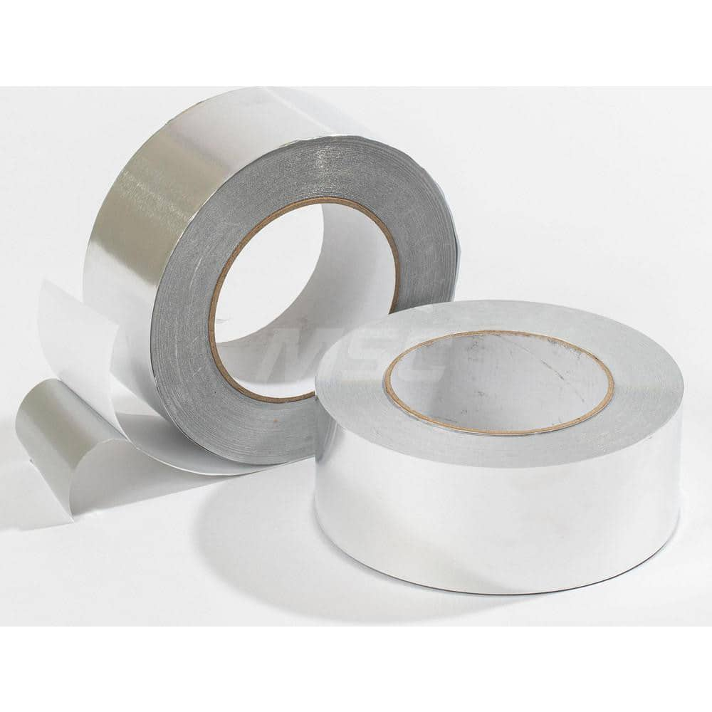 Duct Tape: 3/16″ Wide, 3.2 mil Thick, Aluminum Foil Acrylic Adhesive, 20 lb/in Tensile Strength, Series ALTC