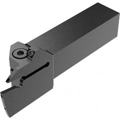 Seco - CFM, External, Right Hand, 21.5mm Max Depth of Cut, 4mm Max Groove Width, Indexable Grooving Tool Holder - LC.. 1604.. Insert Compatibility, 20mm Shank Height, 20mm Shank Width, 109.5mm OAL, Through Coolant - Benchmark Tooling