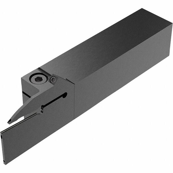 Seco - CFZ, External, Right Hand, 28mm Max Depth of Cut, 2mm Max Groove Width, Indexable Grooving Tool Holder - LC.. 2802.. Insert Compatibility, 25mm Shank Height, 25mm Shank Width, 135mm OAL, Through Coolant - Benchmark Tooling