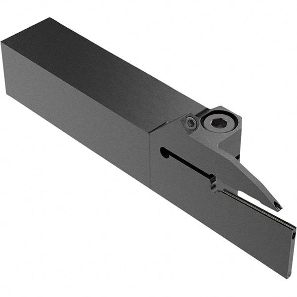 Seco - CFZ, External, Left Hand, 28mm Max Depth of Cut, 2mm Max Groove Width, Indexable Grooving Tool Holder - LC.. 2802.. Insert Compatibility, 20mm Shank Height, 20mm Shank Width, 115mm OAL, Through Coolant - Benchmark Tooling