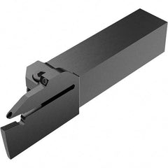Seco - CFO, External, Right Hand, 25.5mm Max Depth of Cut, 140 to 230mm Groove Width, Indexable Grooving Tool Holder - LC.. 1604.. Insert Compatibility, 25mm Shank Height, 25mm Shank Width, 135mm OAL, Through Coolant - Benchmark Tooling