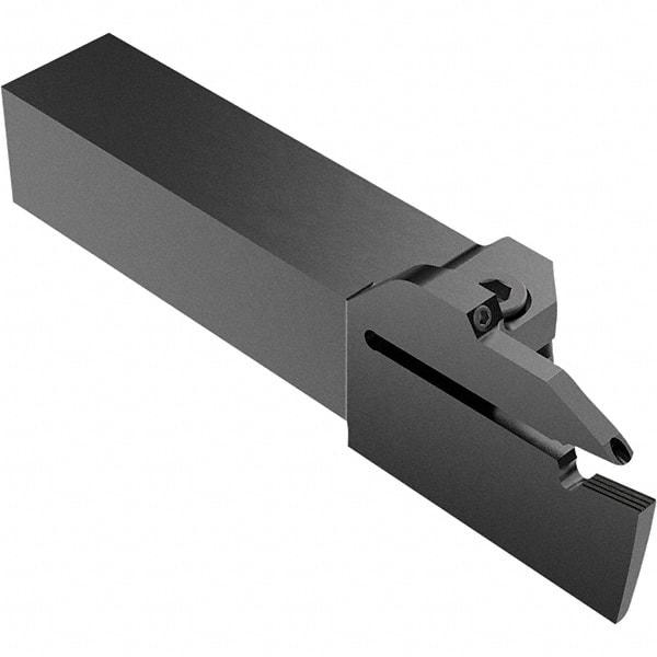 Seco - CFO, External, Left Hand, 25.5mm Max Depth of Cut, 200 to 500mm Groove Width, Indexable Grooving Tool Holder - LC.. 1604.. Insert Compatibility, 25mm Shank Height, 25mm Shank Width, 135mm OAL, Through Coolant - Benchmark Tooling