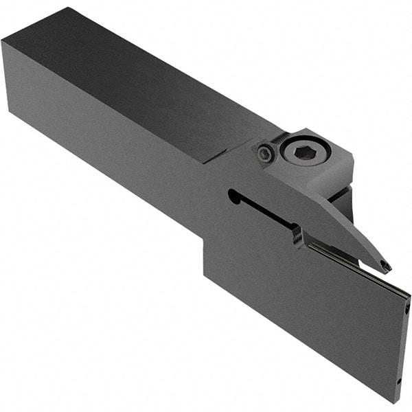 Seco - CFZ, External, Left Hand, 26mm Max Depth of Cut, 2mm Max Groove Width, Indexable Grooving Tool Holder - LC.. 2802.. Insert Compatibility, 20mm Shank Height, 20mm Shank Width, 116mm OAL, Through Coolant - Benchmark Tooling