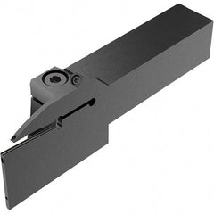 Seco - CFZ, External, Right Hand, 26mm Max Depth of Cut, 2mm Max Groove Width, Indexable Grooving Tool Holder - LC.. 2802.. Insert Compatibility, 20mm Shank Height, 20mm Shank Width, 116mm OAL, Through Coolant - Benchmark Tooling