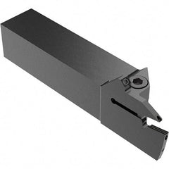 Seco - CFM, External, Left Hand, 26.5mm Max Depth of Cut, 5mm Max Groove Width, Indexable Grooving Tool Holder - LC.. 1605.. Insert Compatibility, 25mm Shank Height, 25mm Shank Width, 140mm OAL, Through Coolant - Benchmark Tooling