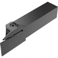 Seco - CFZ, External, Right Hand, 26mm Max Depth of Cut, 2mm Max Groove Width, Indexable Grooving Tool Holder - LC.. 2802.. Insert Compatibility, 25mm Shank Height, 25mm Shank Width, 136mm OAL, Through Coolant - Benchmark Tooling