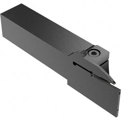 Seco - CFZ, External, Left Hand, 26mm Max Depth of Cut, 2mm Max Groove Width, Indexable Grooving Tool Holder - LC.. 2802.. Insert Compatibility, 25mm Shank Height, 25mm Shank Width, 136mm OAL, Through Coolant - Benchmark Tooling