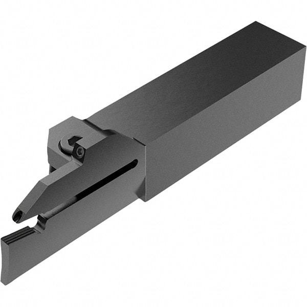 Seco - CFO, External, Right Hand, 19.5mm Max Depth of Cut, 140 to 230mm Groove Width, Indexable Grooving Tool Holder - LC.. 1603.. Insert Compatibility, 25mm Shank Height, 25mm Shank Width, 127mm OAL, Through Coolant - Benchmark Tooling