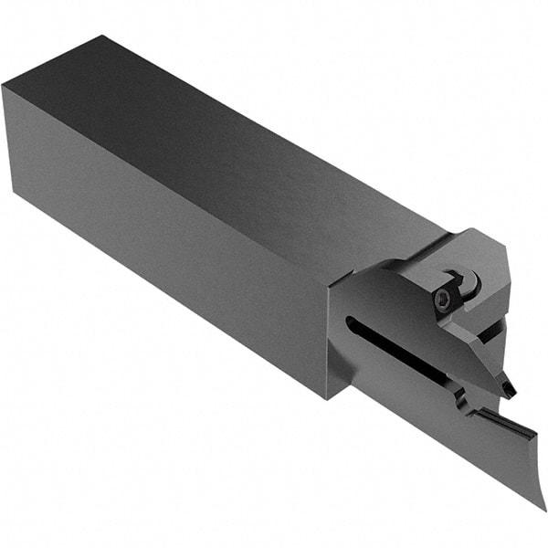 Seco - CFO, External, Left Hand, 19.5mm Max Depth of Cut, 70 to 100mm Groove Width, Indexable Grooving Tool Holder - LC.. 1603.. Insert Compatibility, 25mm Shank Height, 25mm Shank Width, 127mm OAL, Through Coolant - Benchmark Tooling