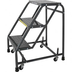 Ballymore - Rolling & Wall Mounted Ladders & Platforms Type: Stairway Slope Ladder Style: 50 Degree Incline - Benchmark Tooling