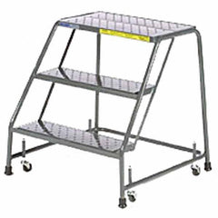 Ballymore - Rolling & Wall Mounted Ladders & Platforms Type: Stairway Slope Ladder Style: 50 Degree Incline - Benchmark Tooling