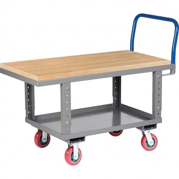 Little Giant - Bar, Panel & Platform Trucks Type: Raised Deck Platform Truck Load Capacity (Lb.): 2,000 - Benchmark Tooling